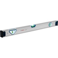 Bosch 1 600 A01 V3Y niveau 0,6 m Noir, Argent, Niveau à bulle d'air Au niveau du charpentier, 0,6 m, Noir, Argent, 0,5 mm/m, Aluminium, 540 g