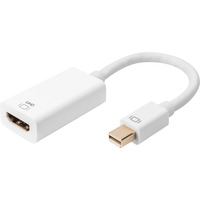 Digitus Adaptateur / convertisseur Mini DisplayPort vers HDMI Blanc
