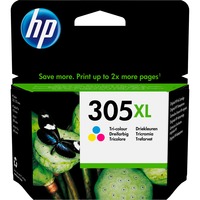 HP N° 305XL, Encre 3YM63AE, 3 couleurs (Jaune, Cyan, Magenta)