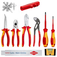 KNIPEX Set d'extension Électro I, 10 pièces, Set d'outils 