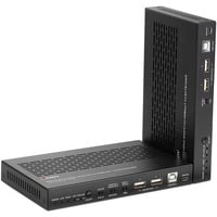 Lindy Extendeur KVM Cat.6A 100m HDBaseT 3.0, Switch KVM Noir