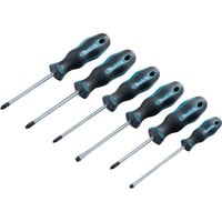 Makita Set de tournevis 6 pièces Noir/Bleu