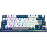 Montech MK PRO 75 RGB clavier gaming mécanique Bleu, Layout DE (QWERTZ), Gateron G Pro 3.0 Brown, 75%