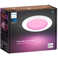 Philips Hue 929003712301 Spots d'éclairage, Lumière LED Blanc, Philips 929003712301, Spot lumineux encastrable, Ampoule(s) non remplaçable(s), 1 ampoule(s), LED, 12 W, 6500 K