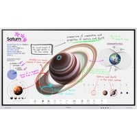 Samsung WM75B tableau blanc interactif 190,5 cm (75") 3840 x 2160 pixels Écran tactile Gris, Blanc, Affichage public Gris clair, 190,5 cm (75"), 350 cd/m², 3840 x 2160 pixels, 4K Ultra HD, VA, 4000:1