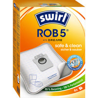 Swirl Sacs d'aspirateur ROB 5 EcoPor, Sac pour aspirateur 
