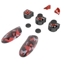Thrustmaster Eswap X Red Color Pack Module de manette de commande, Bundle Rouge/camouflage, Module de manette de commande, PlayStation Classic, Noir, Rouge, Thrustmaster, 224 g, 76 mm