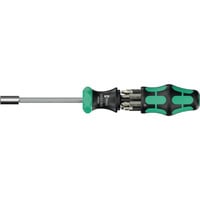 Wera Set d'embouts Kraftform Compact 27 RA 2, Set d'embouts de vissage Noir/Vert