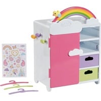 ZAPF Creation BABY born Rainbow Wardrobe, Meubles de poupées BABY born Rainbow Wardrobe, Garde-robe de poupée, 3 an(s), Batteries requises, Effets lumineux