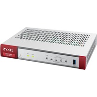 Zyxel USG Flex 100 pare-feux (matériel) 0,9 Gbit/s 0,9 Gbit/s, 0,27 Gbit/s, 42,65 BTU/h, 989810 h, IPSec, SSL/TLS, IKEv2, IPSec, SSL, L2TP/IPSec