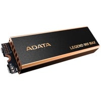 ADATA LEGEND 960 MAX 2 To M.2 PCI Express 4.0 NVMe 3D NAND SSD Gris foncé/Or, 2 To, M.2, 7400 Mo/s