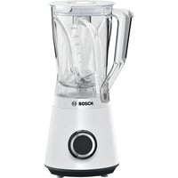 Bosch Serie 4 MMB6141W blender 1,5 L Mélangeur de table 1200 W Blanc Blanc, Mélangeur de table, 1,5 L, Fonction d'impulsion, Pileur de glace, 1 m, 1200 W