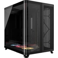 Corsair  boîtier midi tower Noir | 3x USB-C | RGB | Verre Trempé