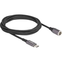 DeLOCK Câble de charge USB-C pour ordinateur portable > connecteur magnétique 8 broches Anthracite/Noir
