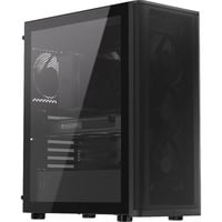 ENDORFY Ventum 400 Air boîtier midi tower Noir | 2x USB-A | 1x USB-C | Verre Trempé