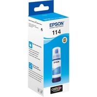 Epson 114 Originale, Encre Cyan, Epson, ET-8500 ET-8600, Rendement standard, 70 ml, Jet d'encre