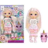 MGA Entertainment Rainbow High Littles Rainbow Fantasy Fairies Doll- Opal (Rainbow), Poupée Rainbow High Littles Rainbow Fantasy Fairies Doll- Opal (Rainbow), Poupée mannequin, Femelle, 4 an(s), Garçon/Fille, 140 mm, Multicolore