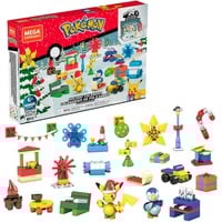 Mattel Pokémon Construx – Calendrier de fin d’année, Jouets de construction Jeu de construction, 6 an(s), Plastique, 202 pièce(s)