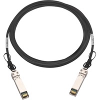 QNAP CAB-DAC15M-SFP28 câble InfiniBand et à fibres optiques 1,5 m QSFP28 Noir Noir, 1,5 m, QSFP28, QSFP28