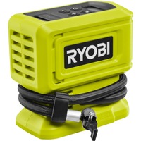 Ryobi ONE+ Compresseur à batterie RPI18-0 petit, 18 volts, Pompe à air Vert/Noir