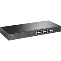 TP-Link TL-SG1218MP commutateur réseau Non-géré Gigabit Ethernet (10/100/1000) Connexion Ethernet, supportant l'alimentation via ce port (PoE) 1U Noir, Switch Non-géré, Gigabit Ethernet (10/100/1000), Full duplex, Connexion Ethernet, supportant l'alimentation via ce port (PoE), Grille de montage, 1U