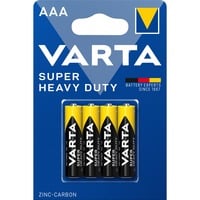 Varta Superlife AAA Batterie à usage unique Alcaline Batterie à usage unique, AAA, Alcaline, 1,5 V, 4 pièce(s), Multicolore