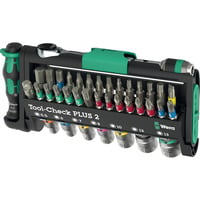 Wera Tool-Check PLUS 2, Set d'embouts de vissage Noir/Vert