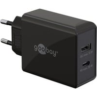 goobay 61673, Chargeur Noir