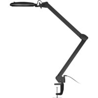 goobay Lampe loupe LED à pince 10W, Lumière LED Noir