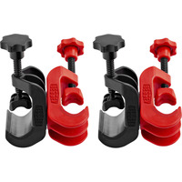 BESSEY Set de connecteurs transversaux STE-CC-SET, Support Noir/Rouge