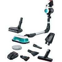 Bosch BKS71HYG1 aspirateur balai et balai électrique Aspirateur-balai 2 en 1 Batterie Sec&humide HEPA Sans sac Noir, Blanc 3 Ah, Aspirateur balais Blanc, Aspirateur-balai 2 en 1, Sans sac, Noir, Blanc, Sec&humide, HEPA, Filtrage