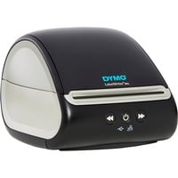 Dymo LabelWriter 5XL imprimante d'étiquettes | Reconnaissance automatique des étiquettes | Imprime les étiquettes d'expédition larges d'AmazonDHLetc. | Solution idéale pour les vendeurs en ligne Noir/gris