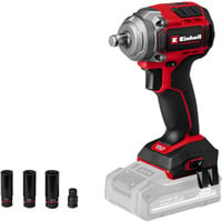 EINHELL Clé à chocs sans fil professionnelle TP-CW 18/350-C Li BL - Solo, 18 Volts, Visseuse à choc Rouge/Noir