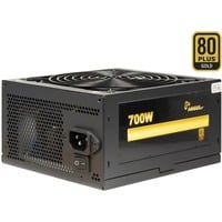 Inter-Tech ArgusNT GPS-700 unité d'alimentation d'énergie 20+4 pin ATX ATX Noir alimentation 700 watt Noir, 4x PCIe, 700 W, 100 - 240 V, 47 - 63 Hz, 9/4.5A, 100 W, 700 W