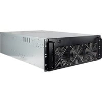Inter-Tech IPC 4W40 Mining boîtier rack Noir | 2x USB-A