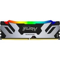 Kingston FURY FURY 16Go 7600MT/s DDR5 CL38 DIMM Renegade RGB XMP, Mémoire vive Noir, 16 Go, 1 x 16 Go, DDR5, 288-pin DIMM