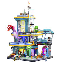 Lumibricks Cyberpunk Neoncity - Appartement, Jouets de construction 