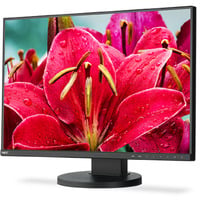 NEC MultiSync EA245WMI-BK (sans pied) reconditionné 24" Moniteur Noir, 1x DisplayPort, 1x HDMI, 1x DVI, 1x VGA, 3x USB-A