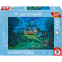 Schmidt Spiele Zac Kinkade : La maison hantée, Puzzle 