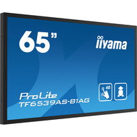 iiyama TF6539AS-B1AG, Affichage public Noir (Mat)
