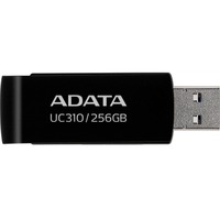 ADATA UC310 lecteur USB flash 64 Go USB Type-A 3.2 Gen 1 (3.1 Gen 1) Noir, Clé USB Noir, 64 Go, USB Type-A, 3.2 Gen 1 (3.1 Gen 1), 100 Mo/s, Pivotant, Noir