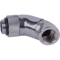 Alphacool 17059 raccord des tuyaux d'eau Connecteur de tuyau Laiton Nickel, Argent 1 pièce(s) Chrome, Connecteur de tuyau, 1/4", Mâle/Femelle, Laiton, Nickel, Argent