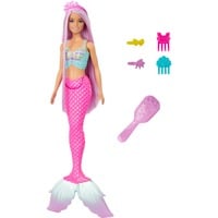 Barbie Poupée sirène avec 18 cm de cheveux fantaisie