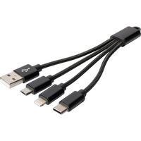 Digitus DB-300160-002-S, Câble Noir
