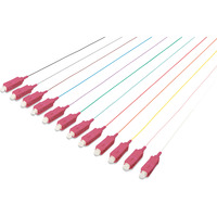 Digitus Pigtails SC simplex teintés en masse OM4, Câble Multicolore