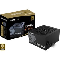 GIGABYTE GP-P650G unité d'alimentation d'énergie 650 W 20+4 pin ATX ATX Noir alimentation 650 W, 100 - 240 V, 12 - 6 A, 12 A, 6 A, Actif