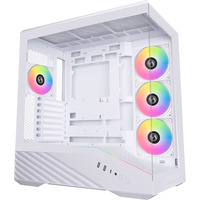 Lian Li boîtier midi tower Blanc | 2x USB-A | 1x USB-C | RGB | Window