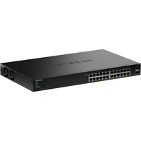 Netgear GS324TP-200EUS, Switch Noir