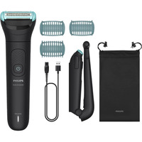 Philips Body Groomer 5000 Series BG5480/15, Tondeuse Noir brillant