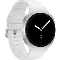 SAMSUNG Galaxy Watch 8 3,3 cm (1.3") AMOLED 40 mm Numérique 438 x 438 pixels Écran tactile Argent Wifi GPS (satellite), Smartwatch Argent, 3,3 cm (1.3"), AMOLED, Écran tactile, 32 Go, GPS (satellite), 30 g
